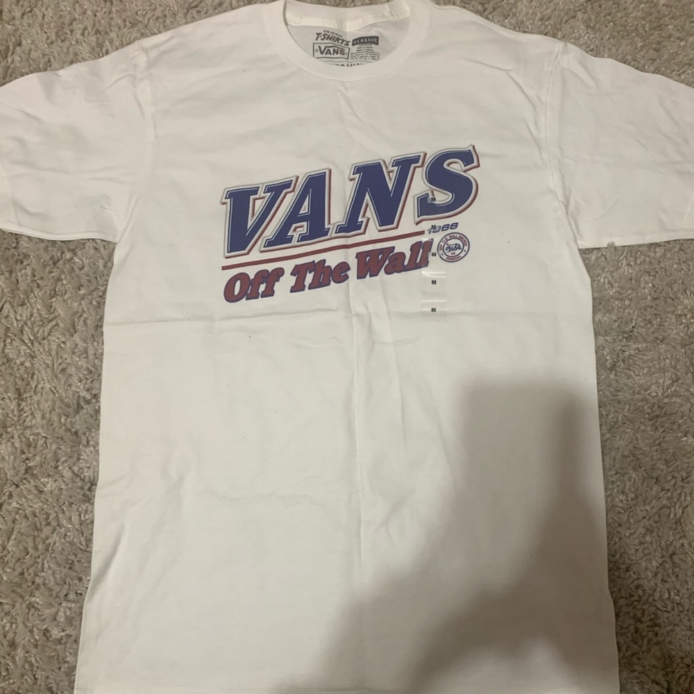 Brand new vans tee without tags